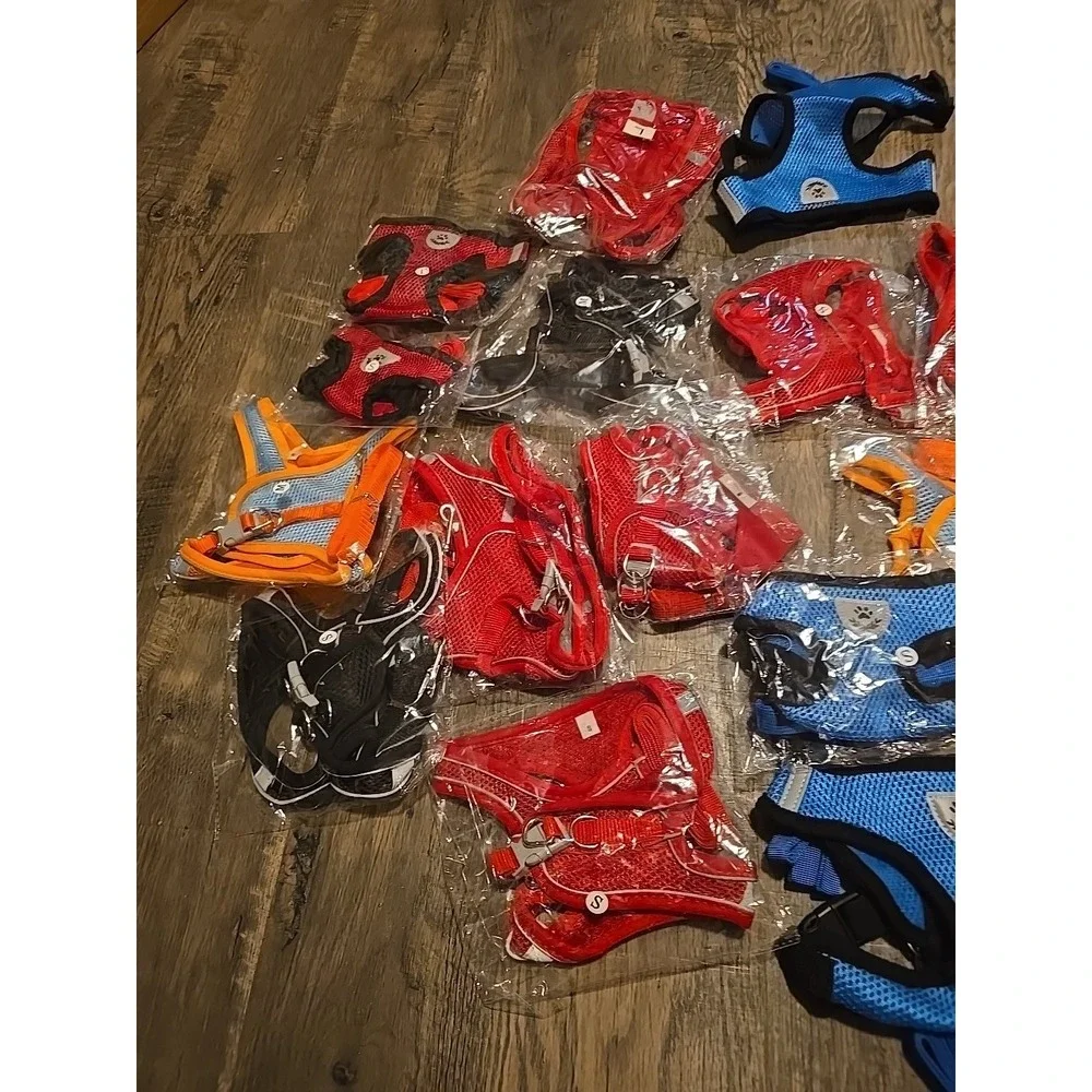 Dog And Cat Harness Lot